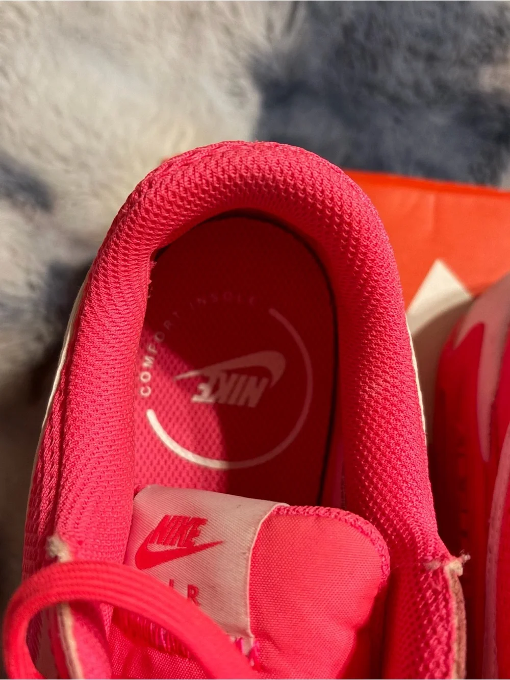 Nike Women’s Athletic Sneakers in Hot Pink and White